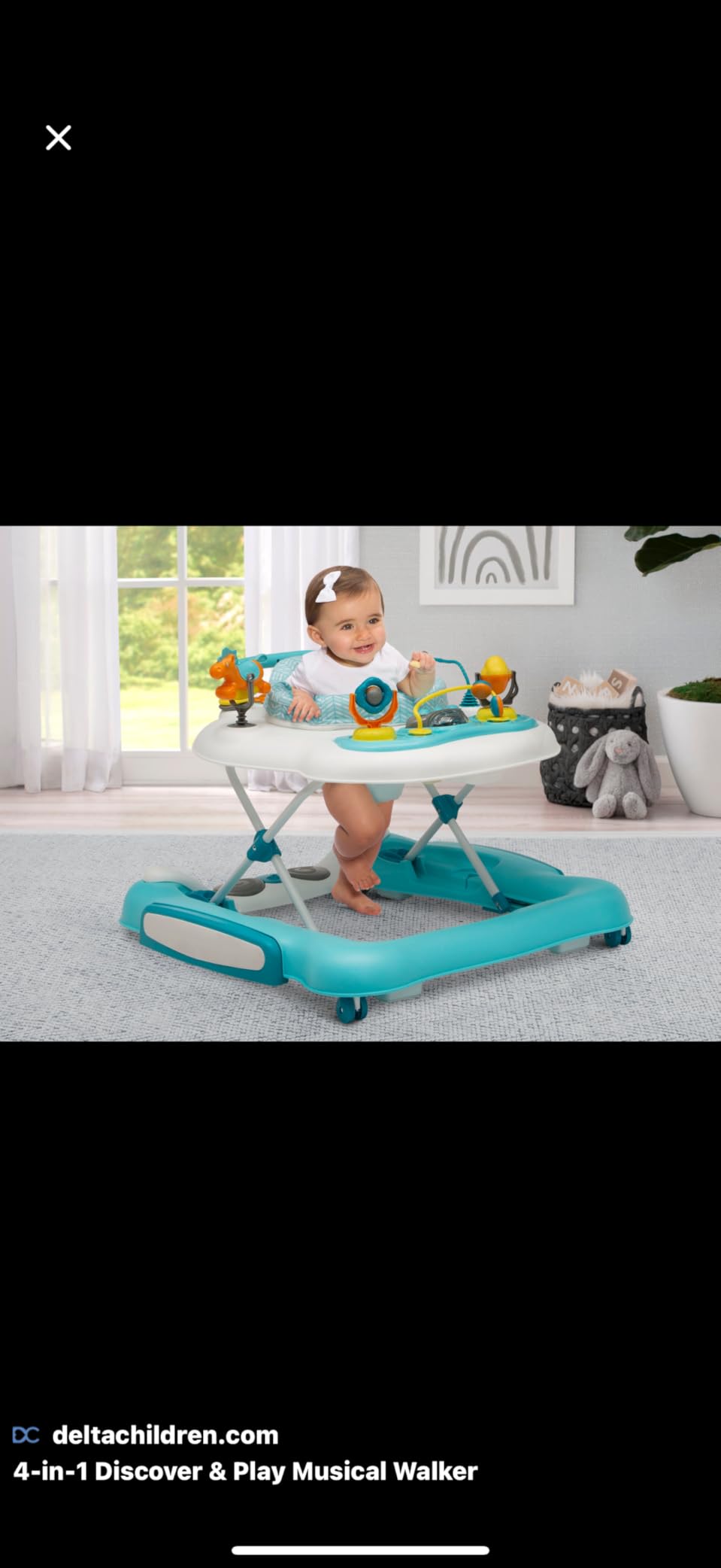 Fisher-Price Laugh & Learn Smart Stages Learn With Sis Walker, Pink customer photo 1