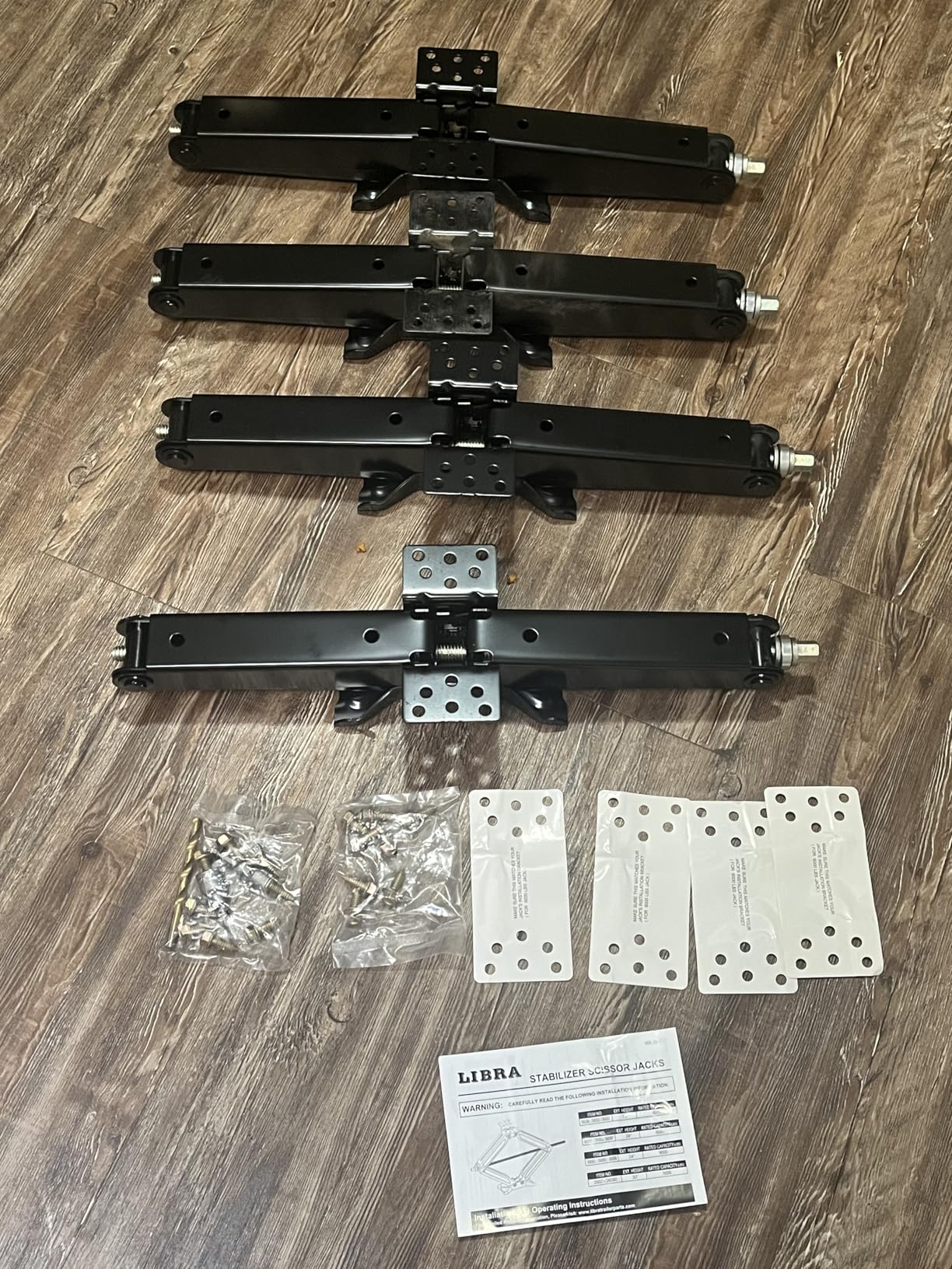 LIBRA Set of 4 9K lb Heavy Duty 24