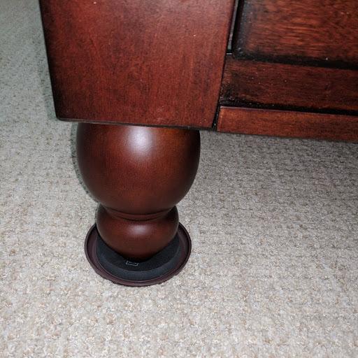 Furniture Sliders for Carpet X-PROTECTOR - 8 PCS Heavy Moving Pads 4 3/4