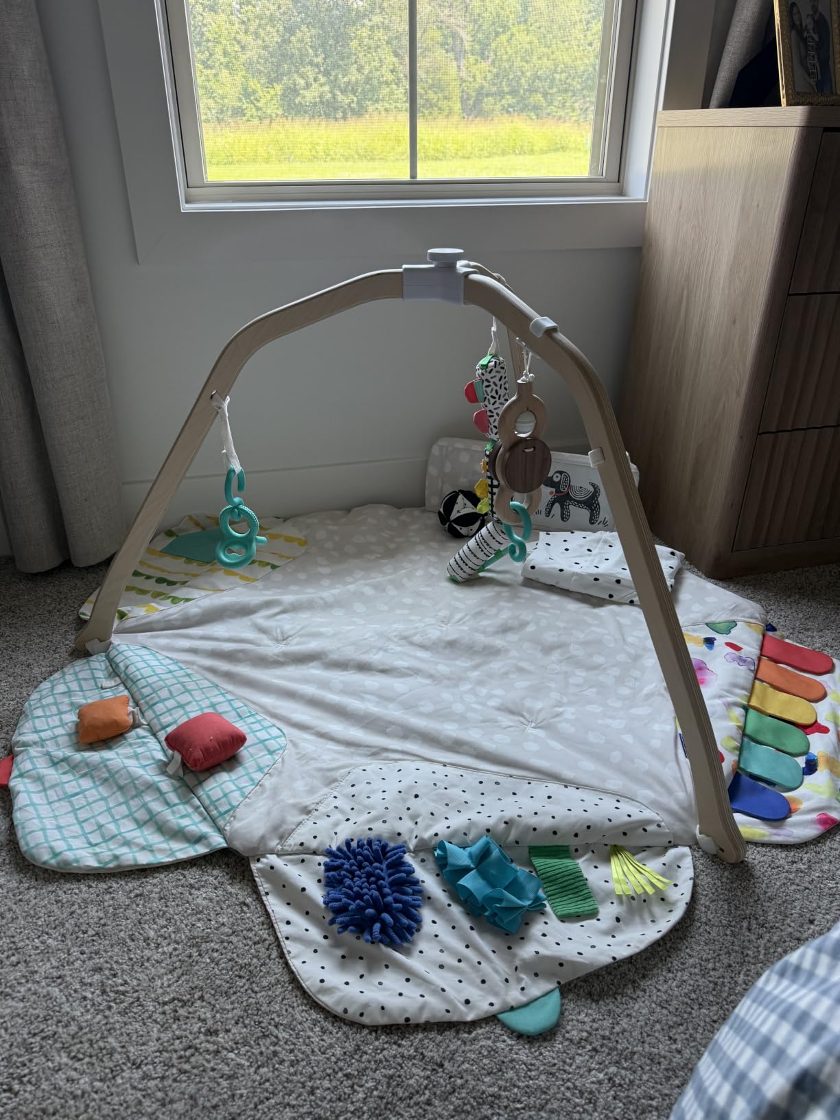 Lovevery, The Play Gym, 5-Stage Baby Developmental for Full Year of Play customer photo 2