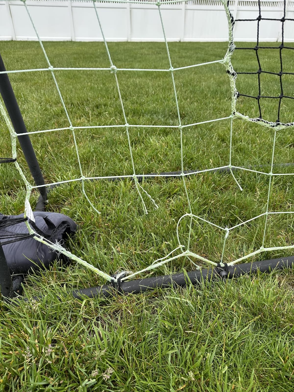Franklin Sports Soccer Rebounder - Tournament Steel Rebounding Net - Perfect for Backyard Practice and Training - 12' x 6' & 6' x 4' customer photo 2