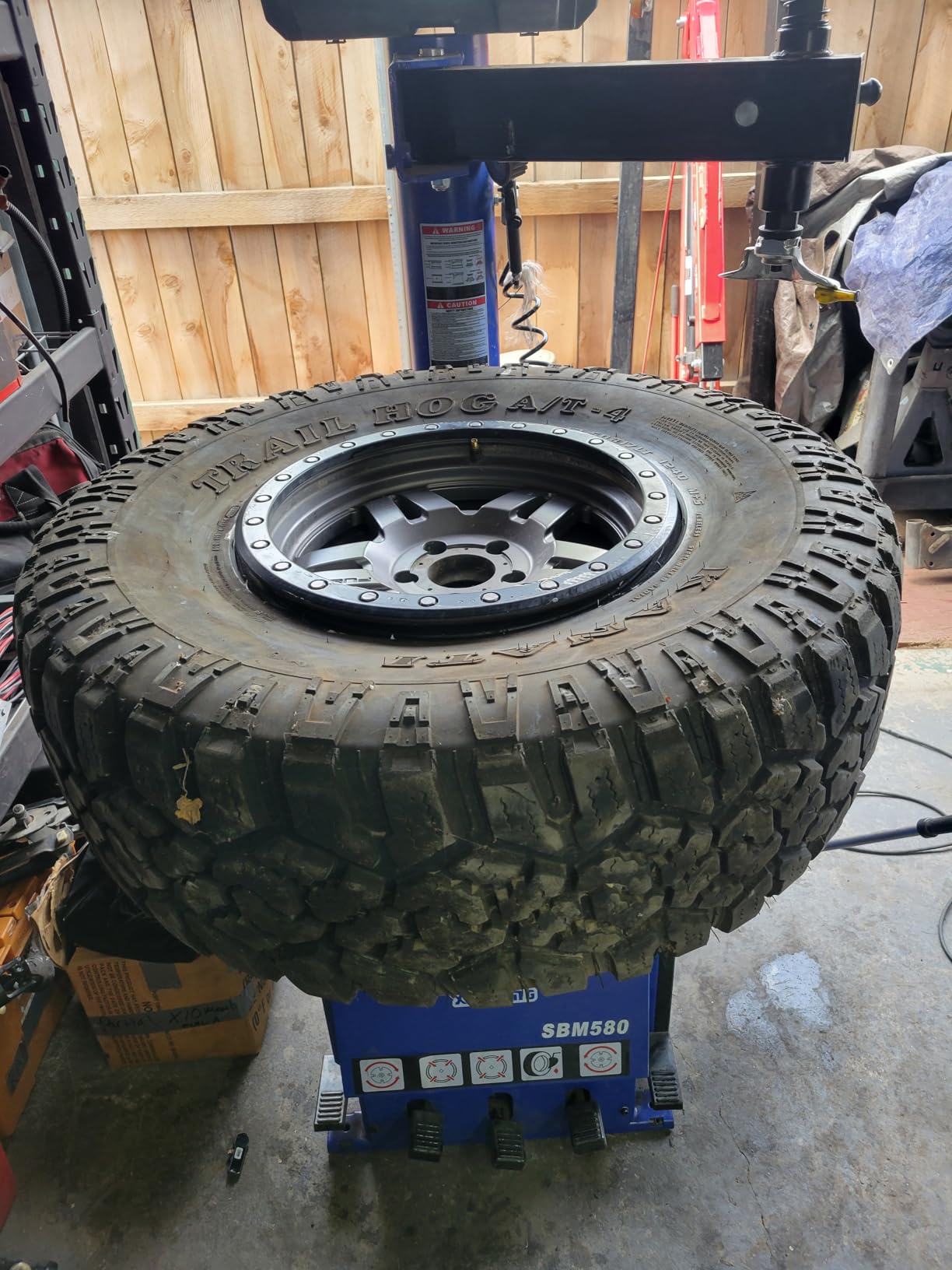 XK-New 2.0 Horsepower Tire Changer Wheel Changers Machine Combo Balancer Rim Clamp 580-690 with 36 Month Part Replacements customer photo 2