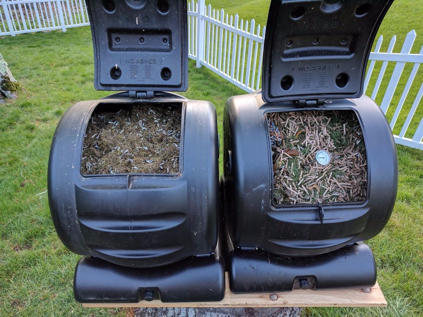 Envirocycle The Cutest Composter in The World in Pink, Made in America, Food Safe, BPA and Rust Free, No Assembly Required, Composting Tumbler Bin and Compost Tea Maker customer photo 1