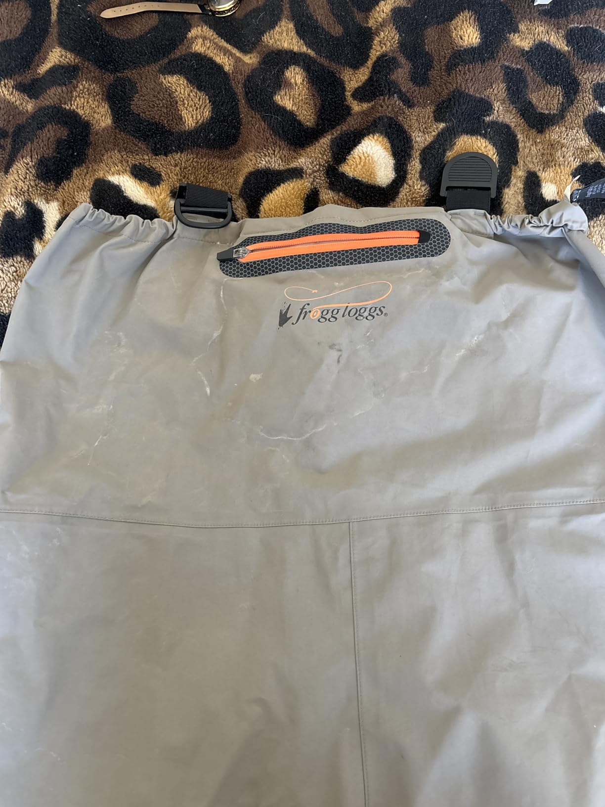 FROGG TOGGS Canyon II Waterproof Chest Fishing Waders, Stockingfoot customer photo 2