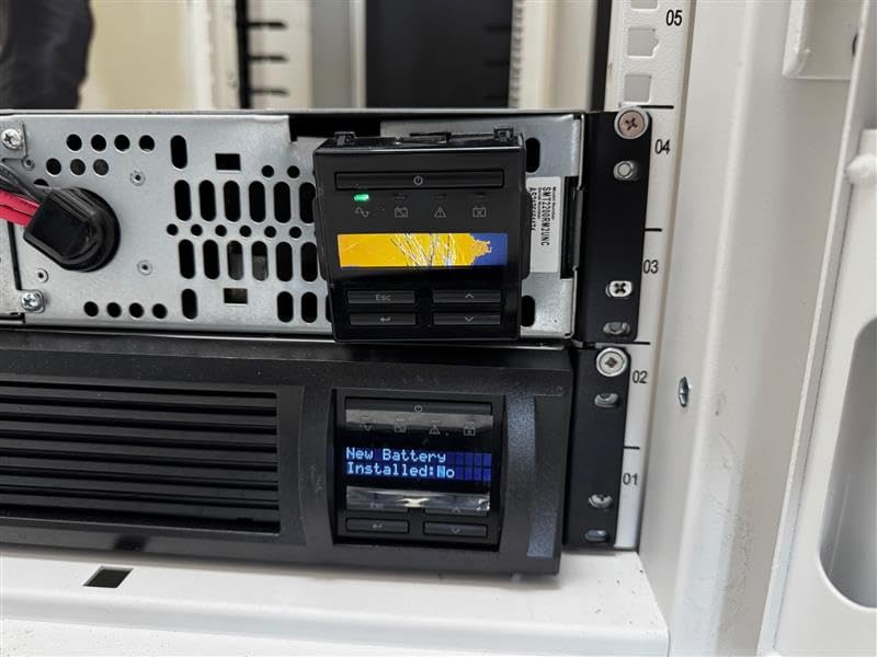 APC 2200VA Smart UPS with SmartConnect, SMT2200RM2UC Rack Mount UPS Battery Backup, Sinewave, AVR, 120V, Line Interactive Uninterruptible Power Supply customer photo 2