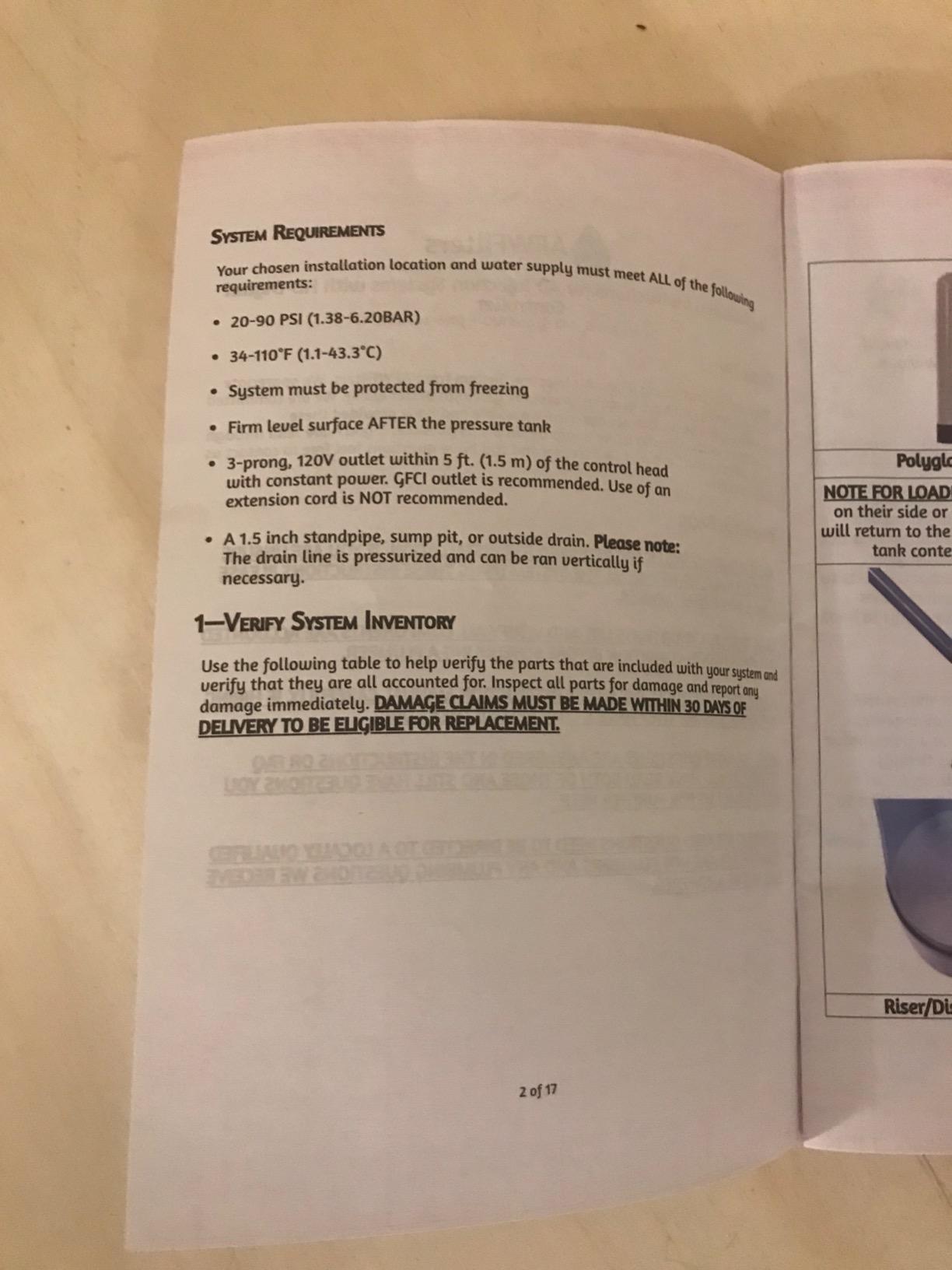 Air Injection Iron Eater Filter 1.0. Removes Iron, Manganese, H2S | 1.0 cu ft Filter Media customer photo 2