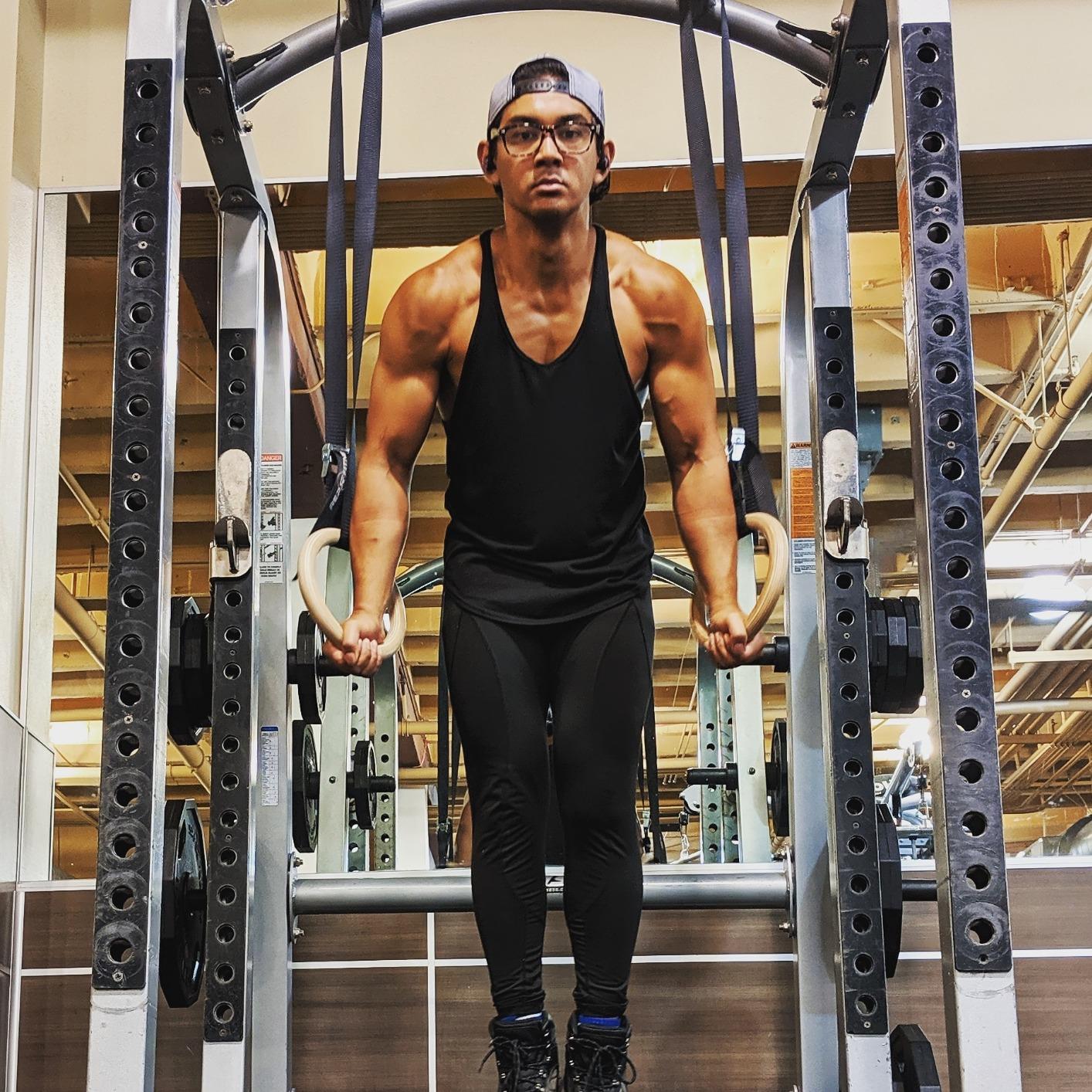 REP Fitness Wood Gymnastic Rings with Numbered Heavy Duty Adjustable Straps - Perfect for Cross-Training Workouts, Gymnastics and Conditioning customer photo 2