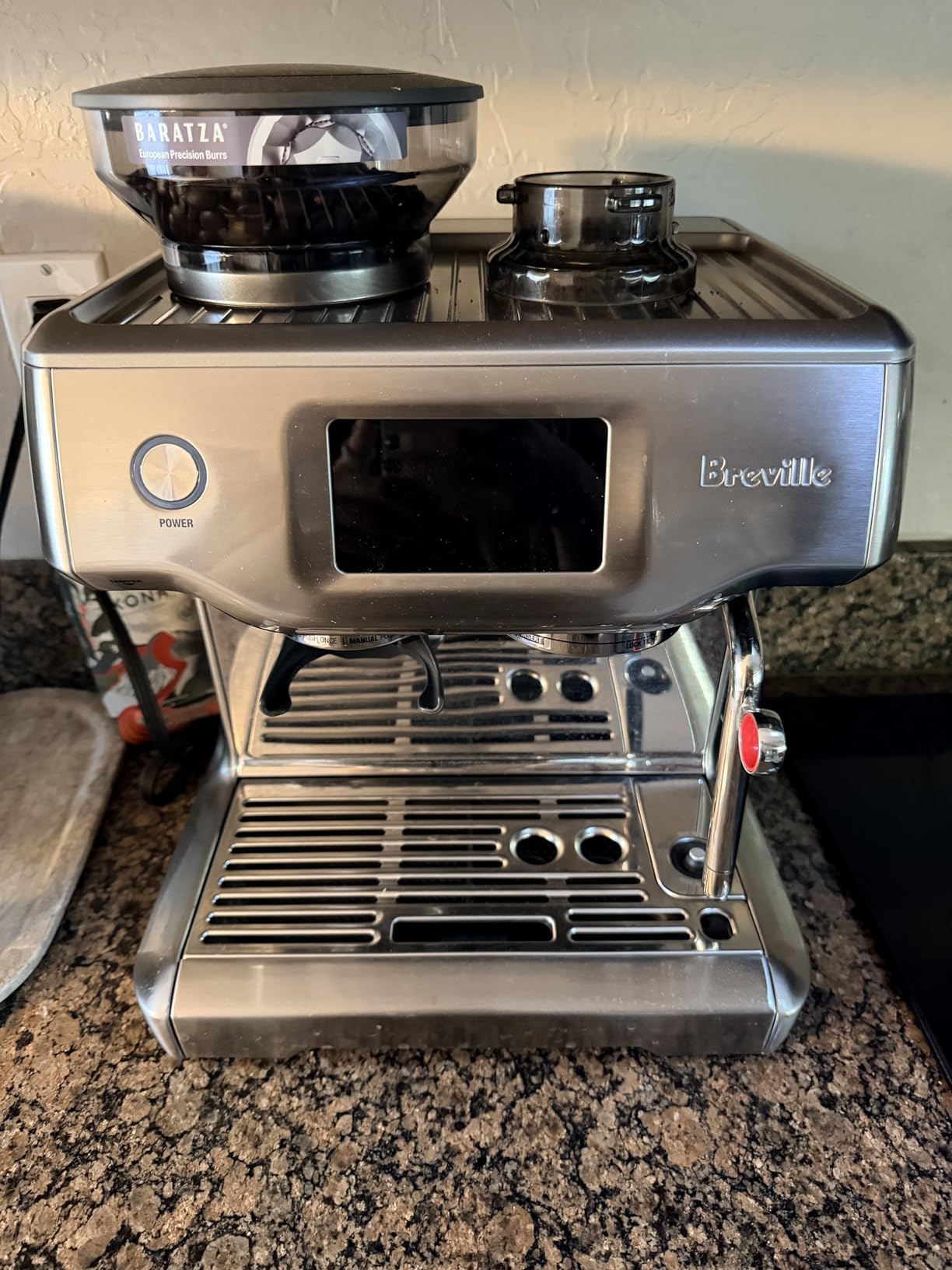Breville BES880BSS Barista Touch Espresso Machine, Brushed Stainless Steel customer photo 2