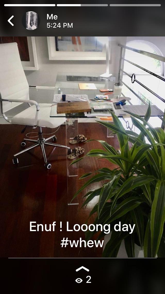 Coaster Home Furnishings - Amaturo - Glass & Metal - 59-Inch Transparent Design Writing Desk with Tempered Glass Top, Chrome Supports, and Sawhorse Base - Clear - 801535 customer photo 2