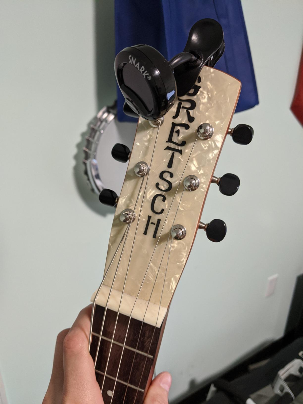 Gretsch G9210 Boxcar Square-neck, Mahogany Body Resonator - Natural, Padauk Fingerboard customer photo 2