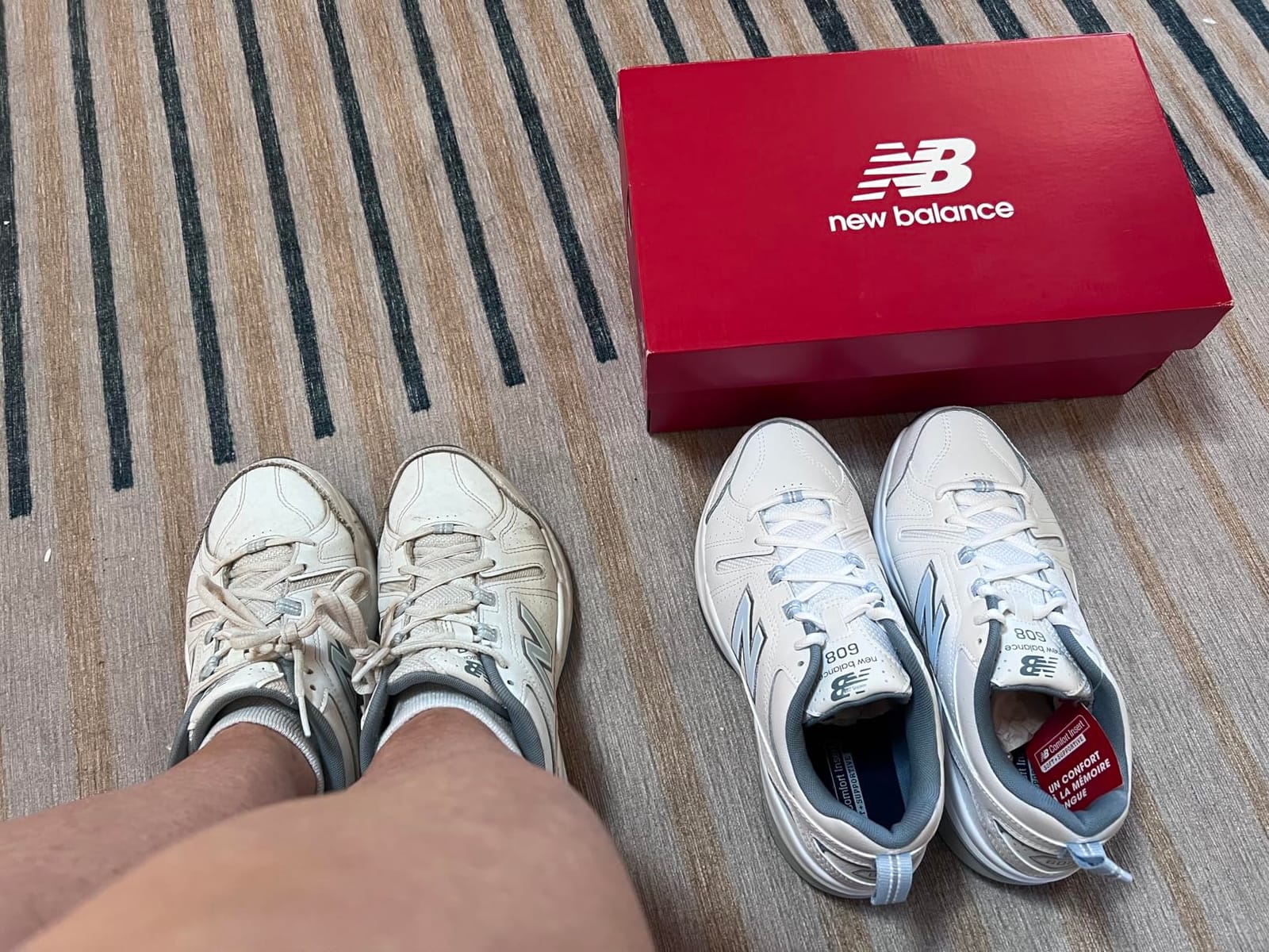 New Balance Women's 608 V5 Casual Comfort Cross Trainer customer photo 2