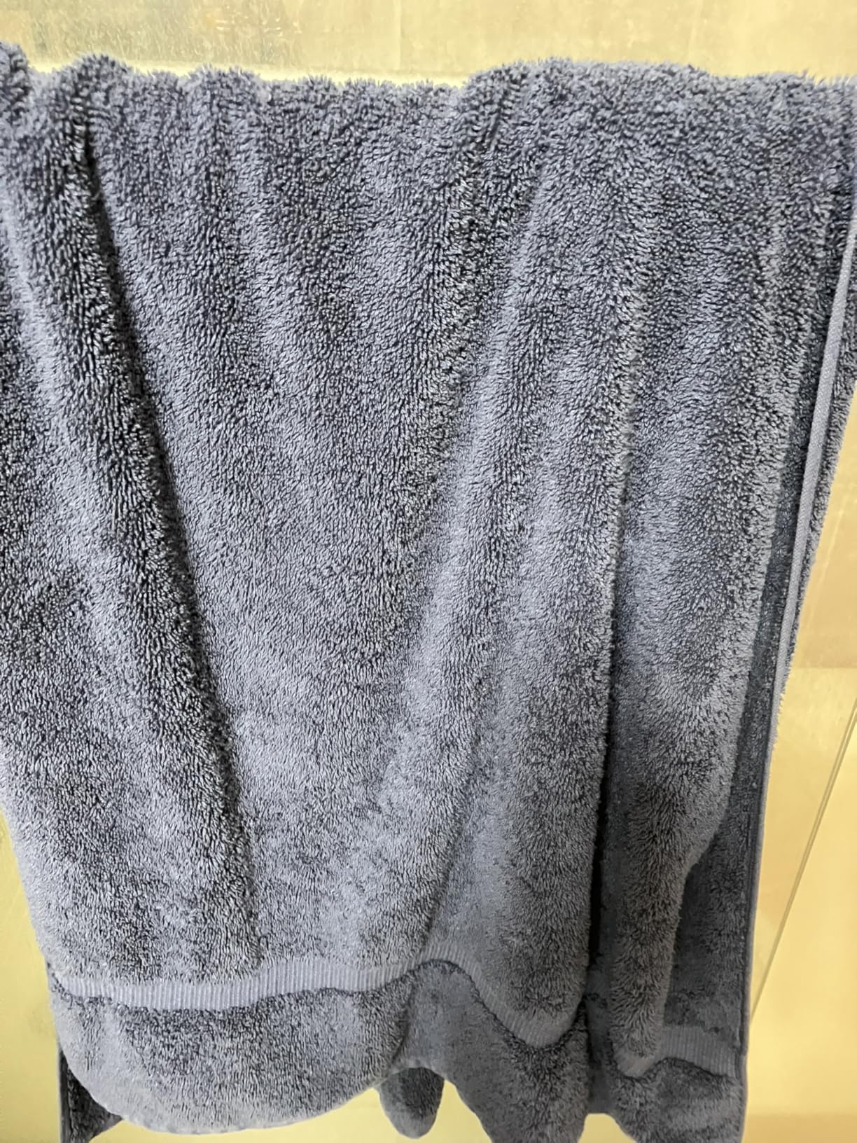 Chakir Turkish Linens 4 Piece Bath Towel Set, 100% Cotton Luxury Turkish Towels for Bathroom, Soft Absorbent Bath Towels, 27 x 54 Inches, Gray customer photo 2