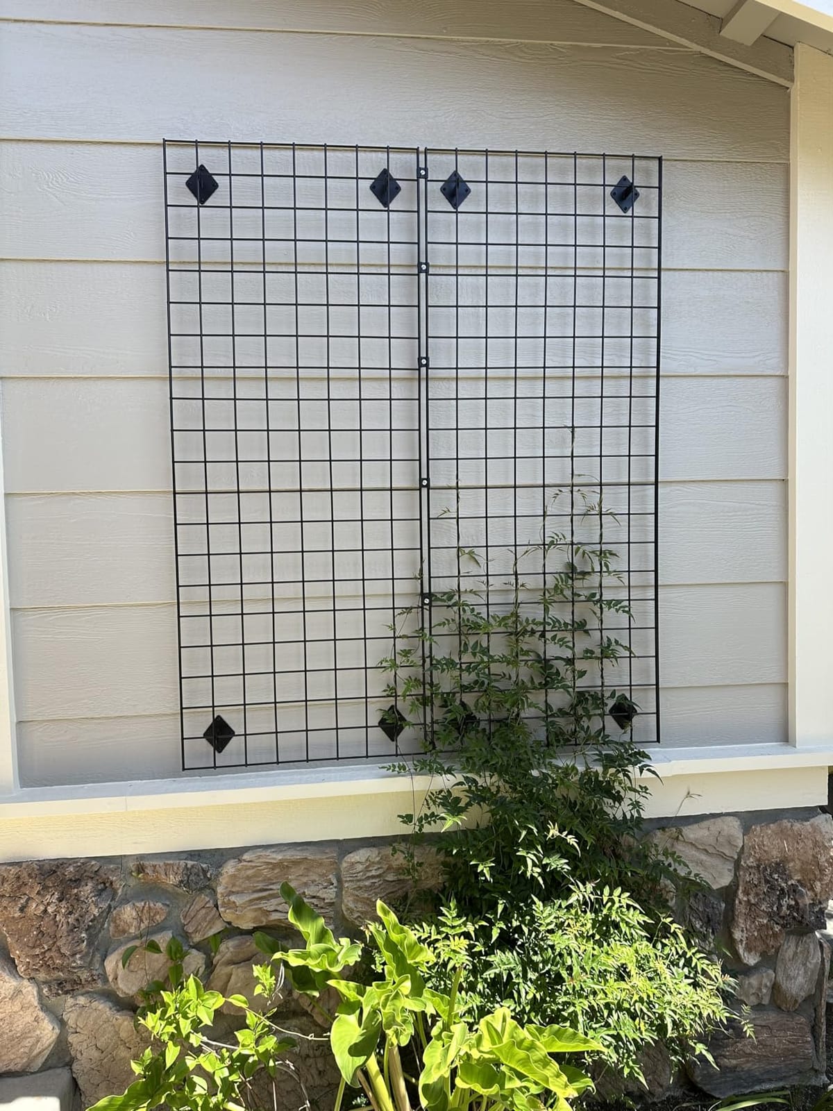 Only Hangers - Black Commercial Grade Gridwall Art Display Panels - Heavy Duty Grid Panel for Any Retail Display - Art and Trade Show Panels (2' x 6', 3) customer photo 2