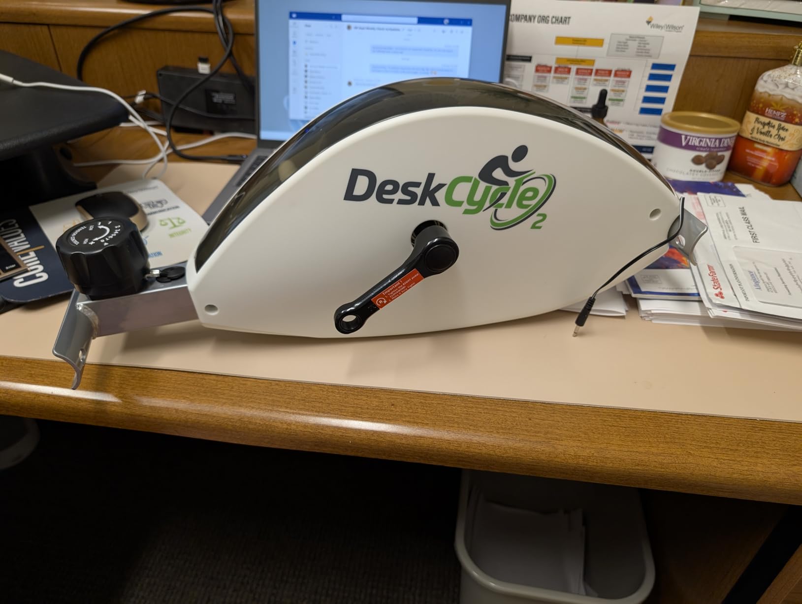 DeskCycle Under Desk Bike Pedal Exerciser - Stationary Bikes for Home & Office customer photo 1
