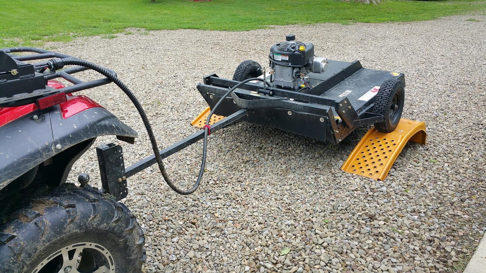 RC11544CL - Swisher 11.5 HP 44 in. Tow Behind Rough Cut Mower customer photo 1