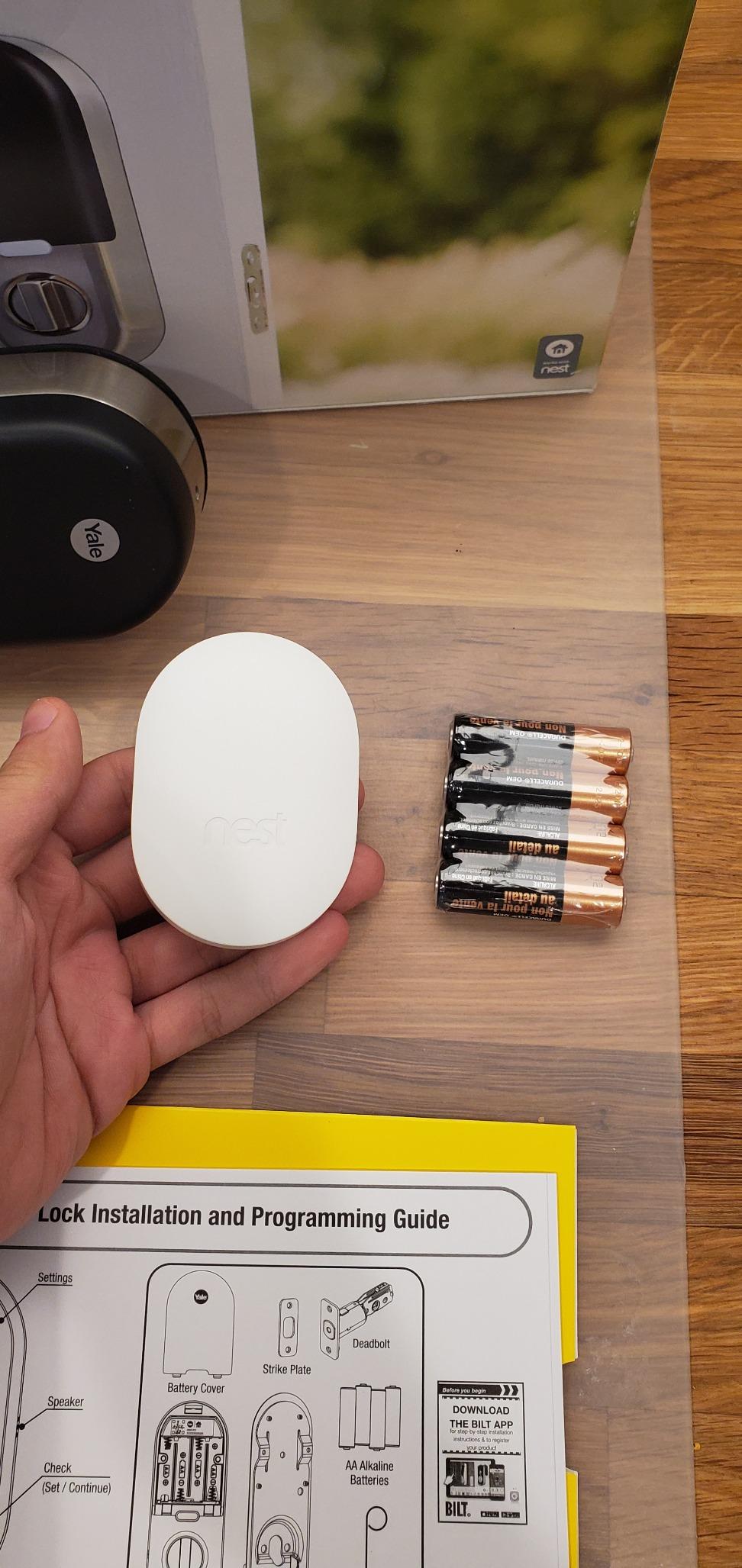 Google Nest x Yale Lock - Tamper-Proof Smart Lock for Keyless Entry - Keypad Deadbolt Lock for Front Door - Satin Nickel customer photo 1