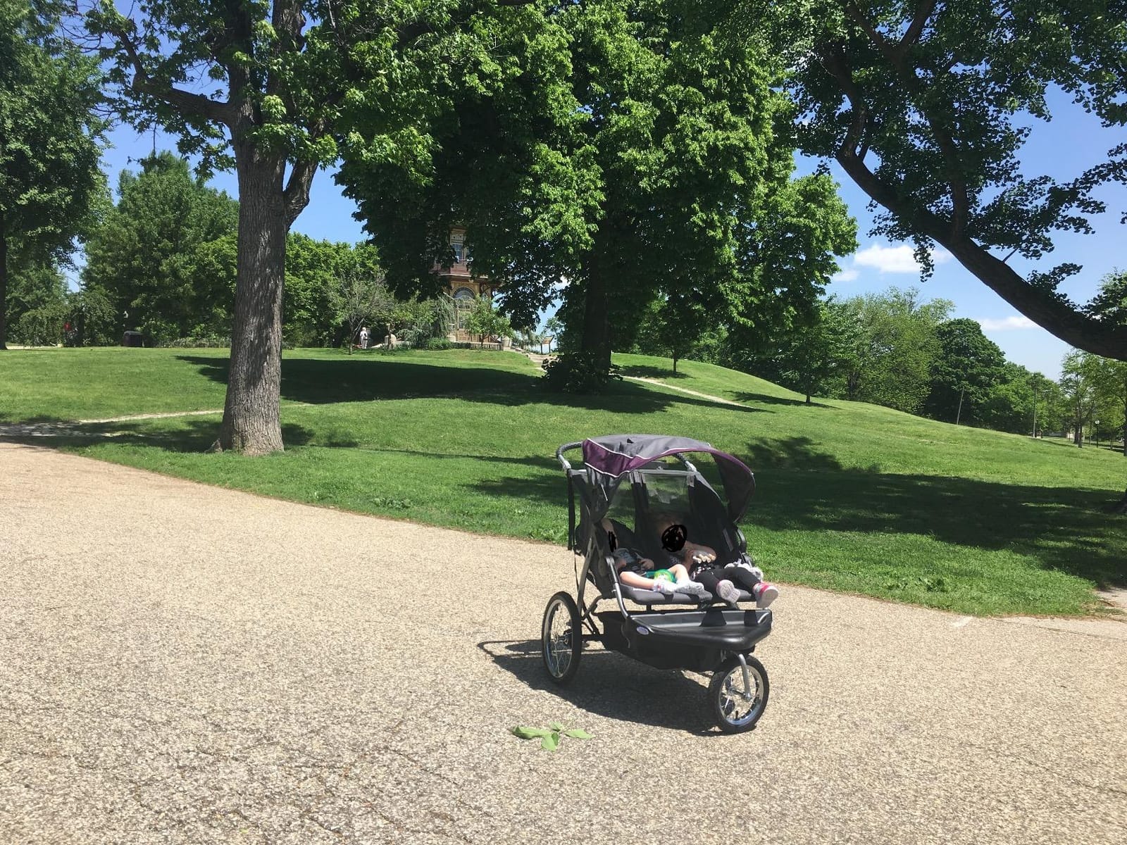Baby Trend Expedition Double Jogger Stroller, Griffin customer photo 1