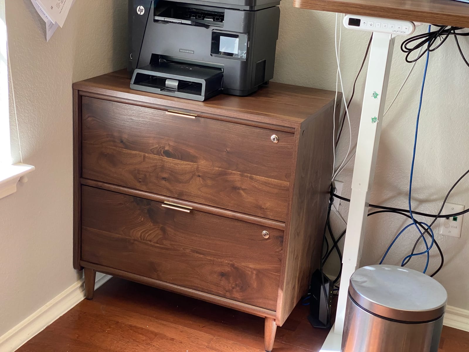 Sauder Clifford Place Lateral File, Grand Walnut finish customer photo 2