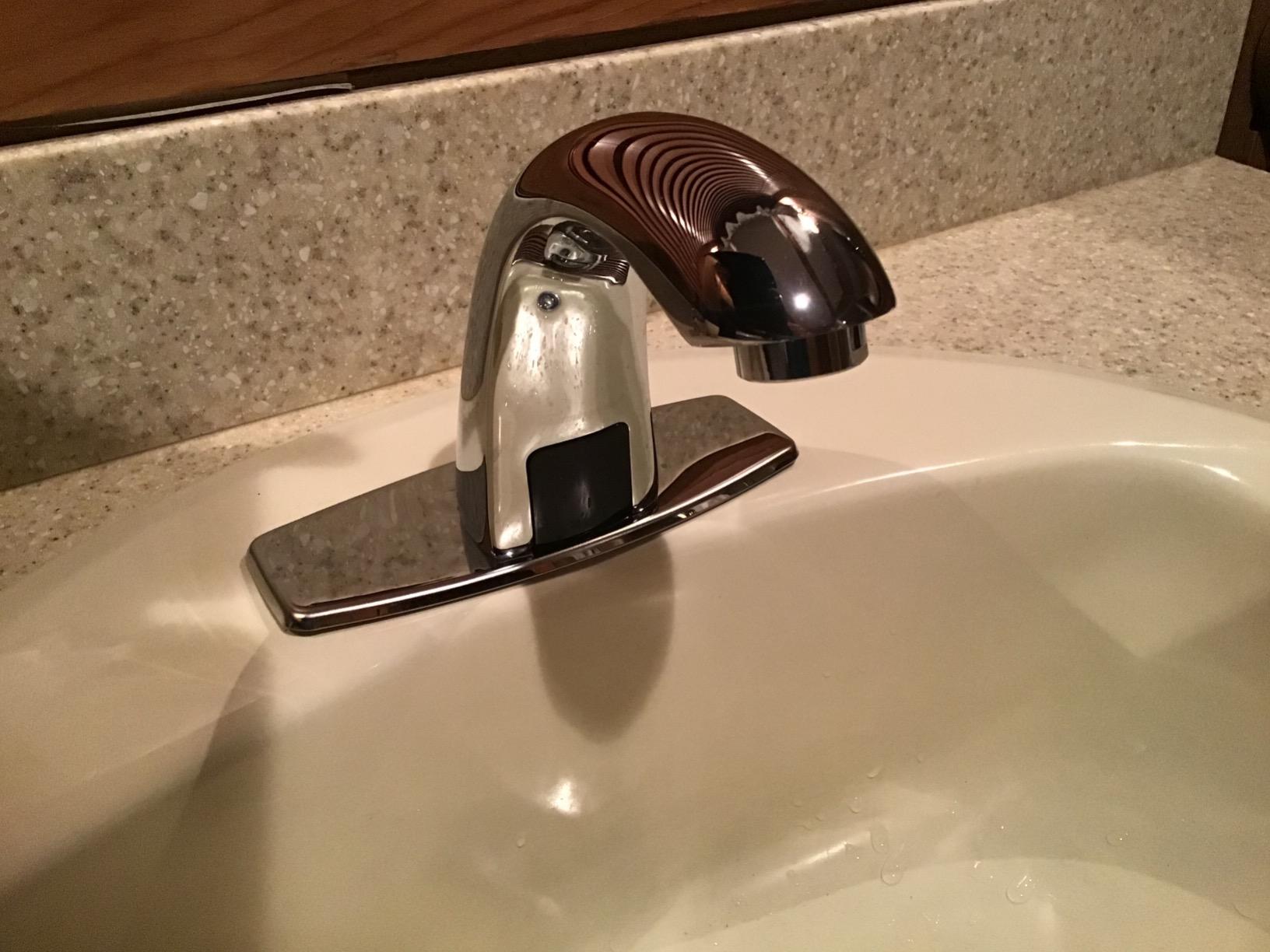 Charmingwater Touchless Bathroom Sink Faucet | Motion Automatic Sensor Faucet with Hole Cover Plate, Chrome customer photo 2