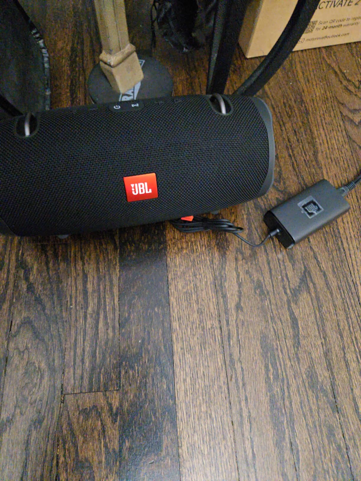 JBL Xtreme 2, Waterproof Portable Bluetooth Speaker, Black, Wireless Bluetooth Streaming, Up to 15 hours of playtime, IPX7 waterproof, JBL Connect, Durable fabric and rugged material customer photo 1