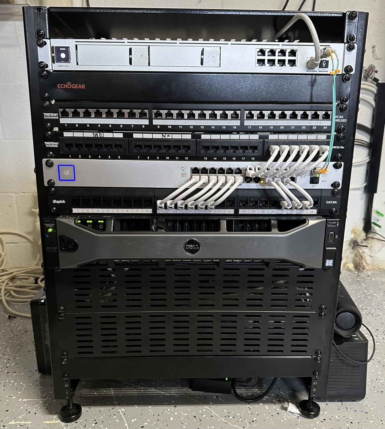 TRENDnet 24-Port Cat6A Shielded Patch Panel, TC-P24C6AS | 1U 19