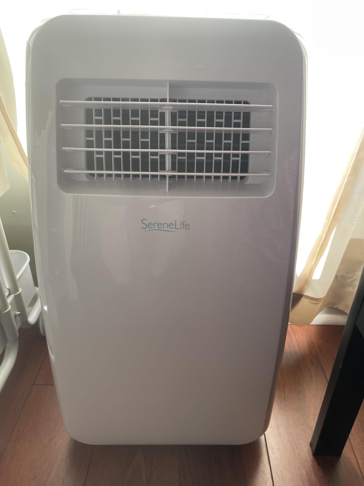 SereneLife Portable Air Conditioner, With Dual Motor, Dehumidifier & Fan | 8,000 BTU AC With Temperature Ranges 64°F-90°F | Fast Powerful Cooling | 3 Fan Speeds, Remote Control, & Window Exhaust Kit customer photo 1