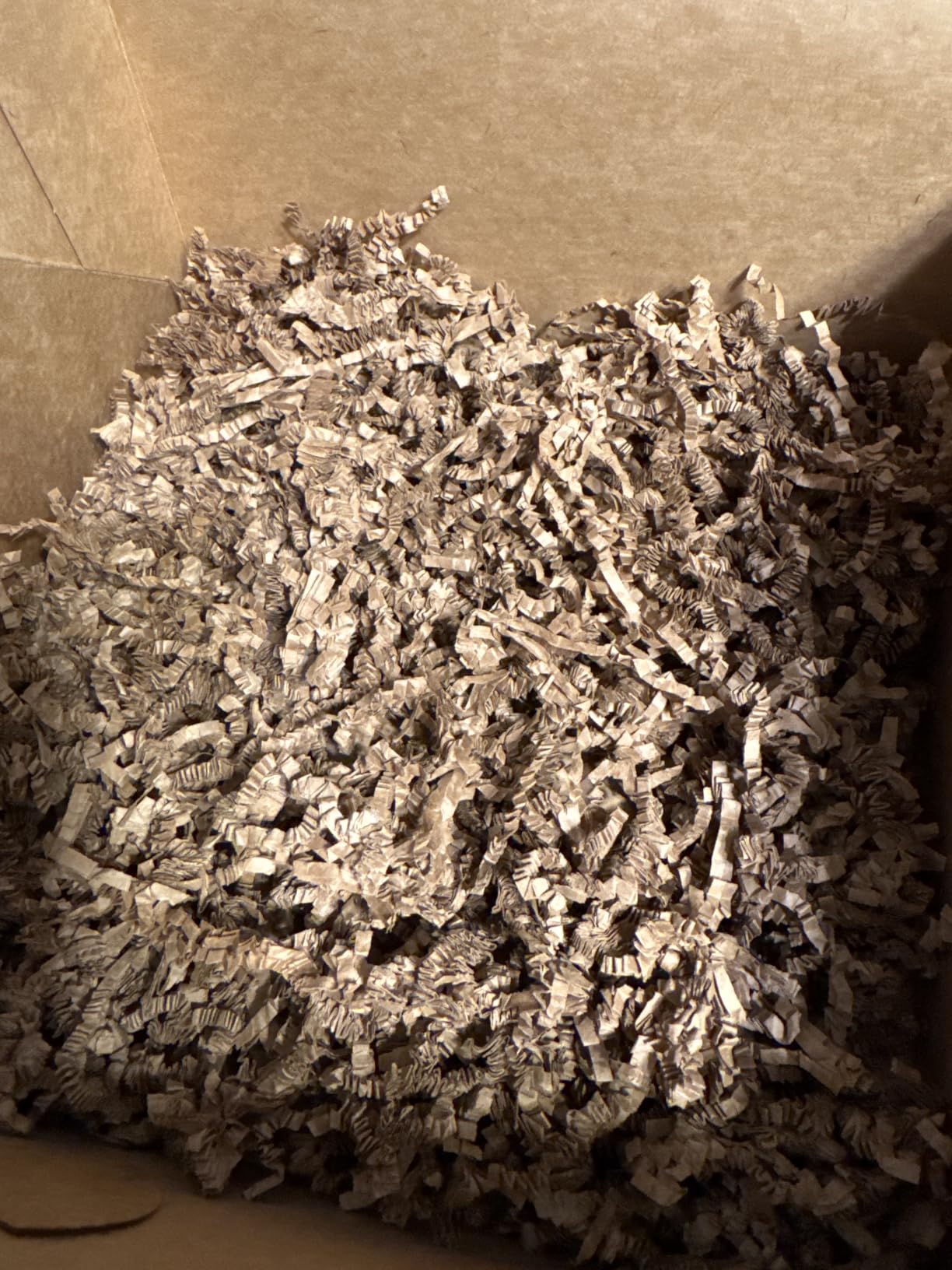 MagicWater Crinkle Cut Paper Gift Basket Filler - 2 LB - White | Shredded Paper Filler, Basket Filler, Gift Boxes, Bridesmaid Gifts, Halloween Stuffers & More customer photo 1