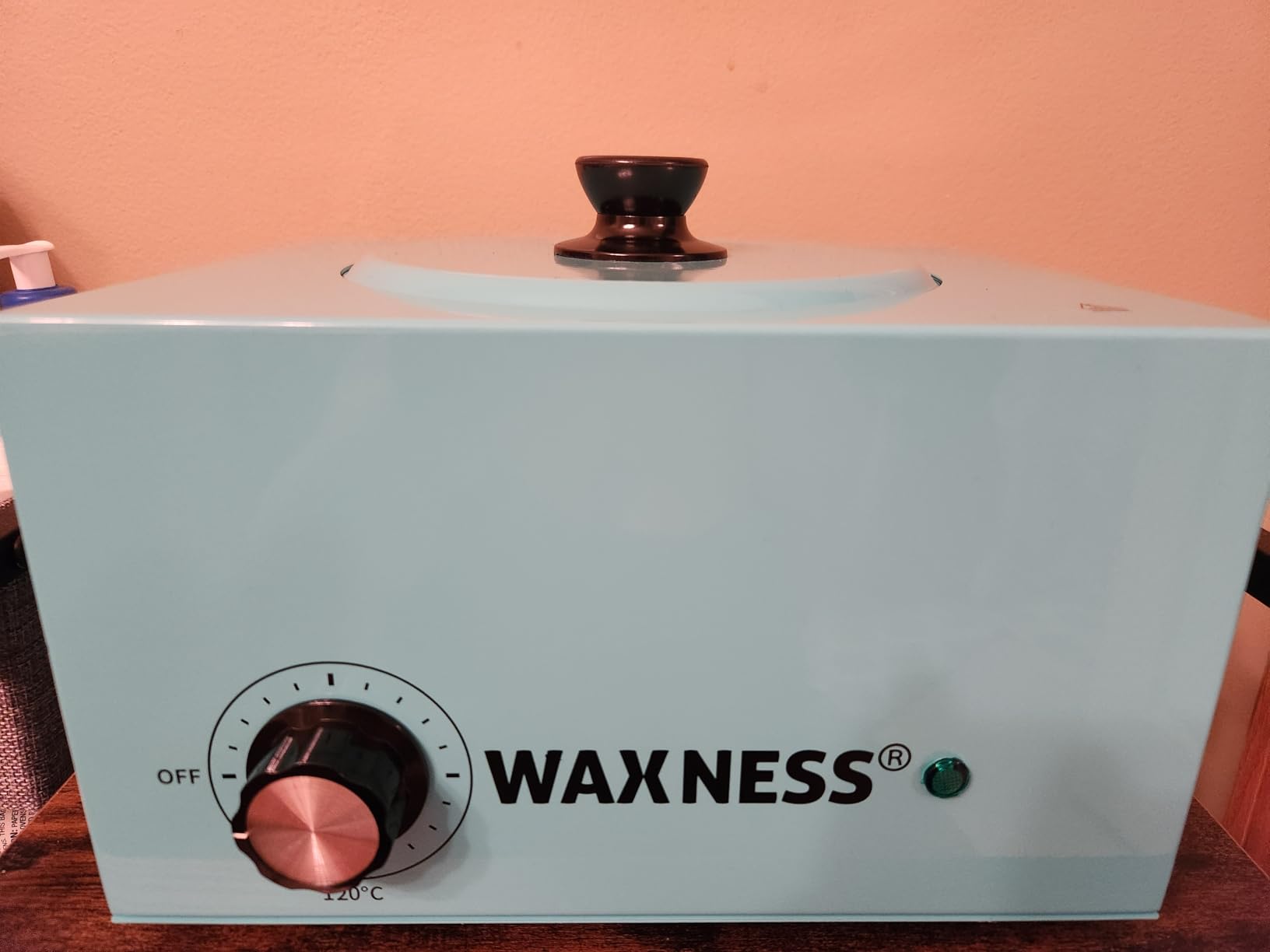 Waxness WN-6003 Elite-Series Large Professional Wax Heater Matte Black, 5.5 lb Capacity, Electronic Temperature Control, 300W, for Professional Use customer photo 1
