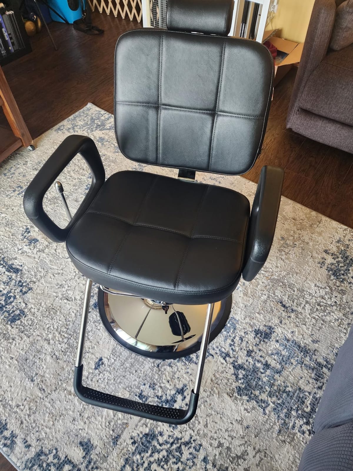 Artist hand Hydraulic Recline Barber Chair Salon Chair for Hair Stylist Heavy Duty Tattoo Chair Shampoo Beauty Salon Equipment customer photo 2