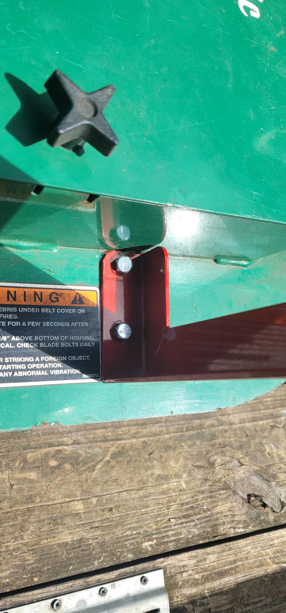 Jungle Jim's Mower Trimmer Rack - Universal Fit for Walk-Behind, Stand-On, and ZTR Mowers customer photo 2