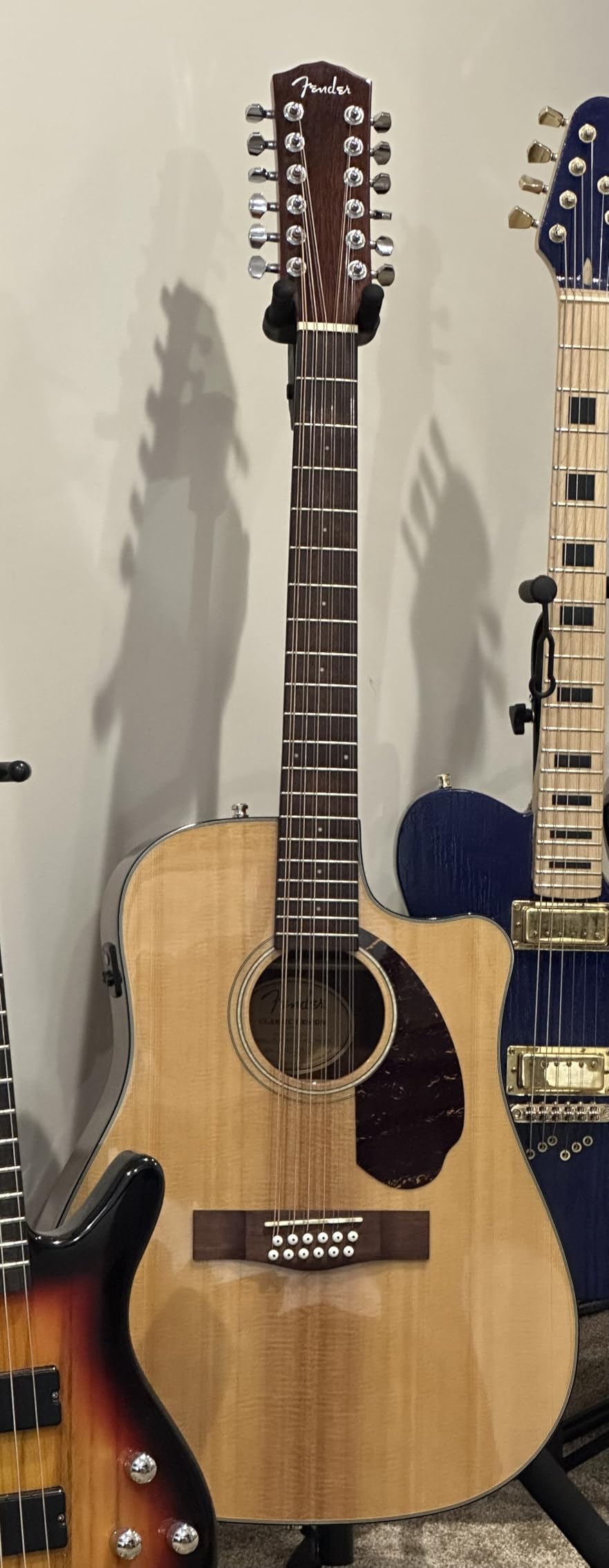 Fender CD-140SCE 12-String Dreadnought Cutaway Acoustic Electric Guitar with 2-Year Warranty, Fishman Pickup and Preamp System, Natural, with Case customer photo 1