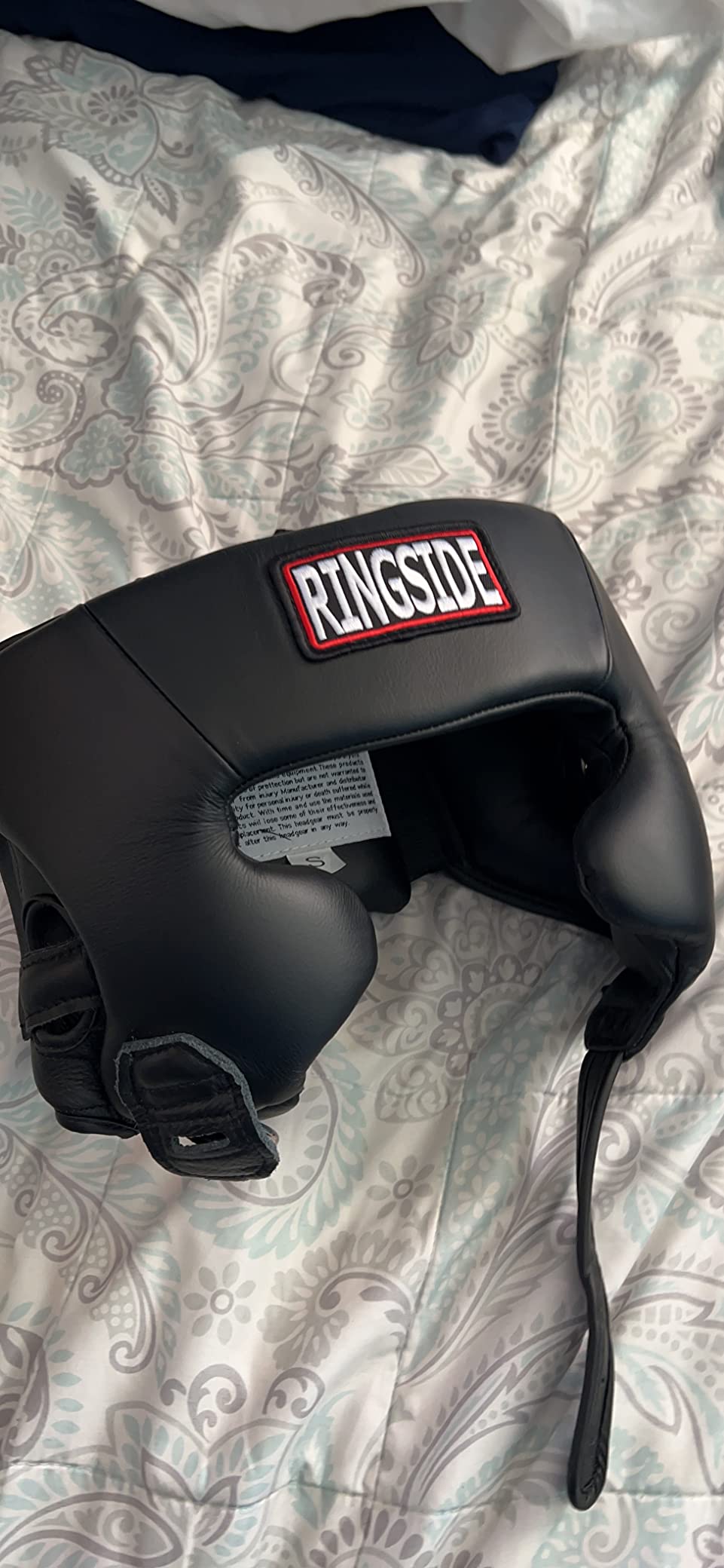 Ringside Competition Boxing Muay Thai MMA Sparring Head Protection Headgear with Cheeks customer photo 2