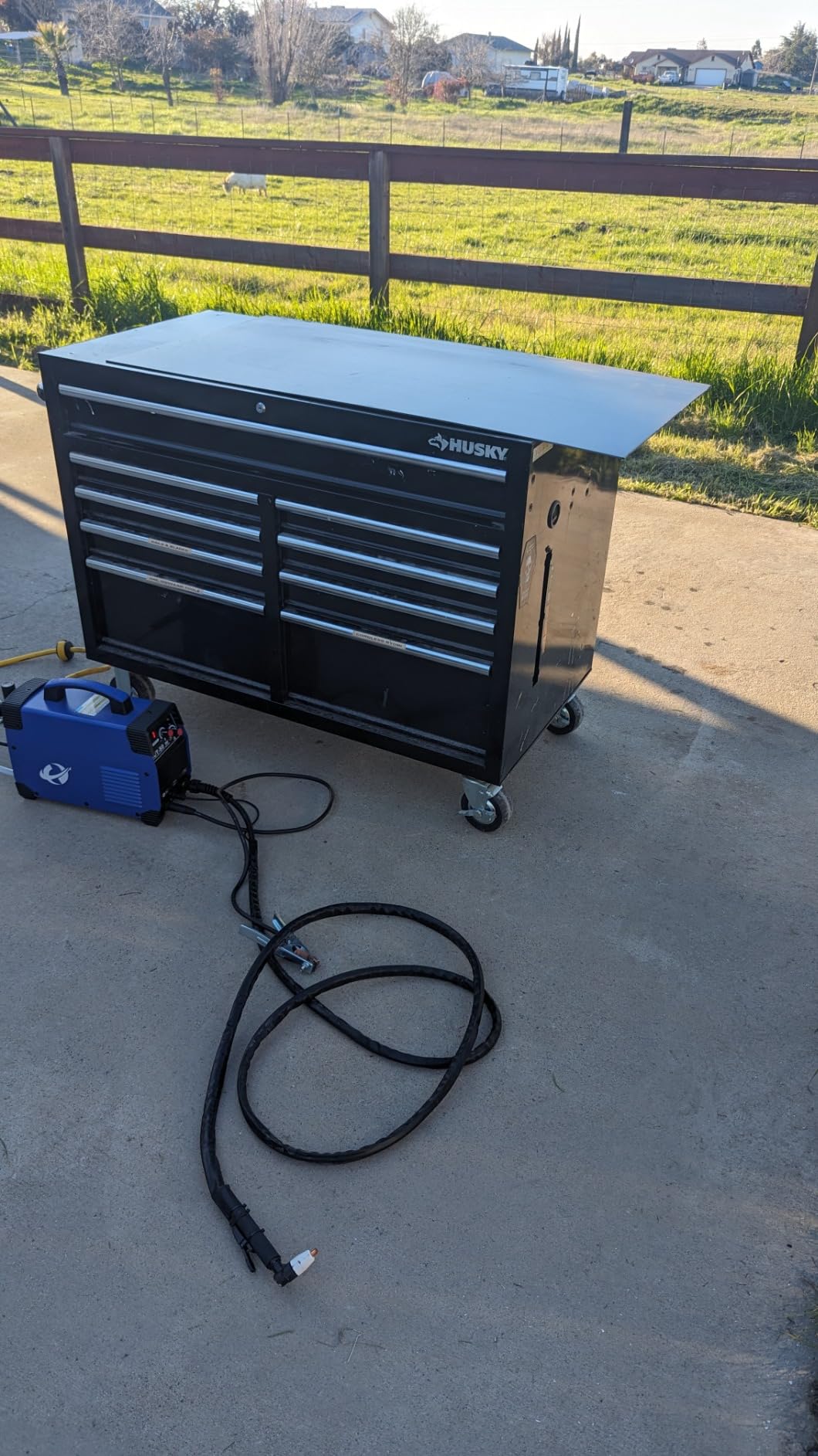 50A Plasma Cutter with LED Display, Dual Voltage 110V/220V, Clean Metal Cutting up to 1/2