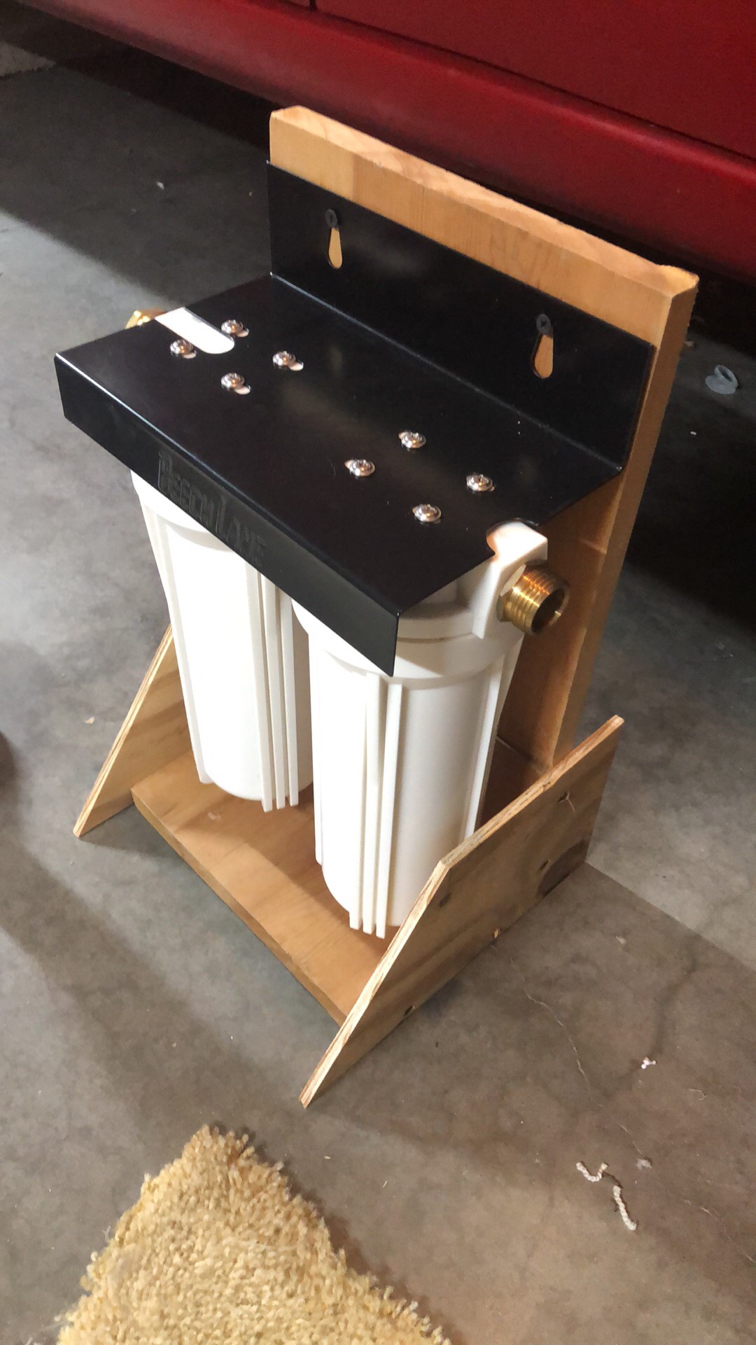 Beech Lane External RV Dual Water Filter System, Leak-Free Brass Fittings, Mounting Bracket and Two Filters Included, Sturdy Construction is Built to Last customer photo 2