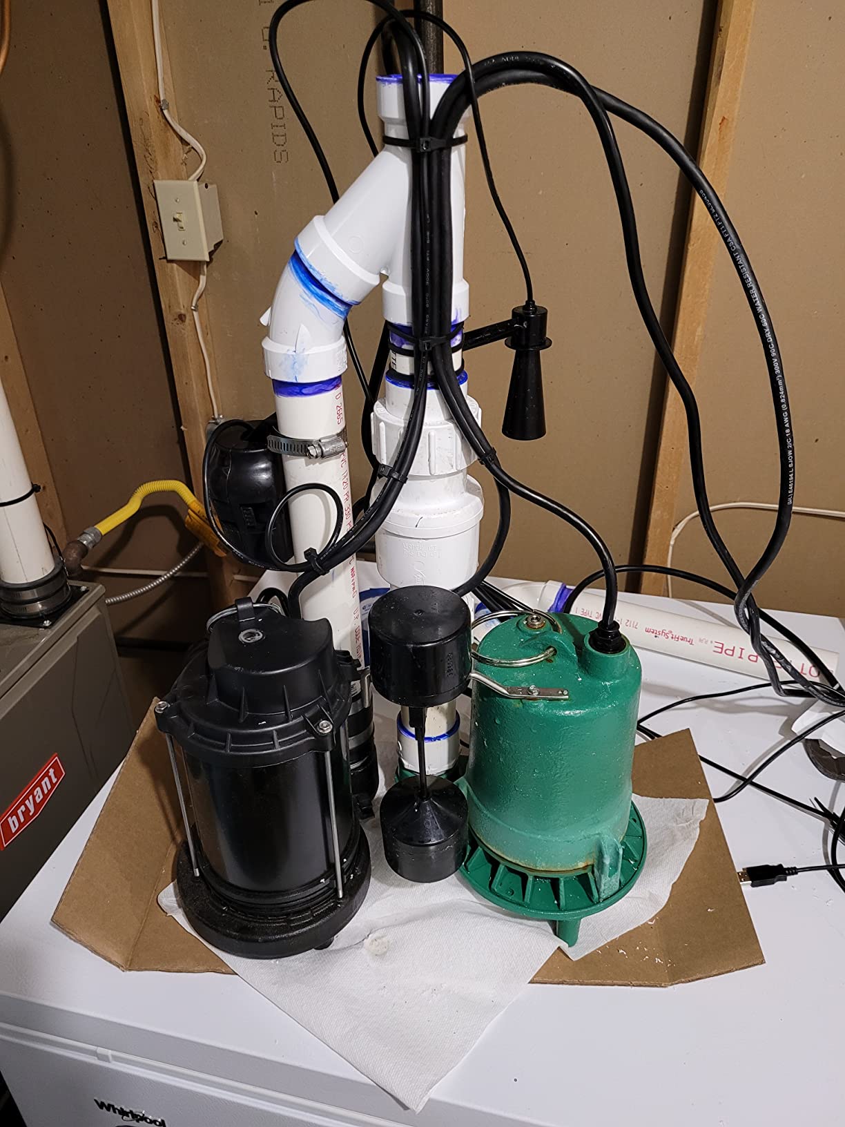 WAYNE ESP25n - 12 Volt Battery Back Up Sump Pump, Battery Not Included - Up to 2,700 Gallons Per Hour - Heavy Duty Basement Sump Pump customer photo 2