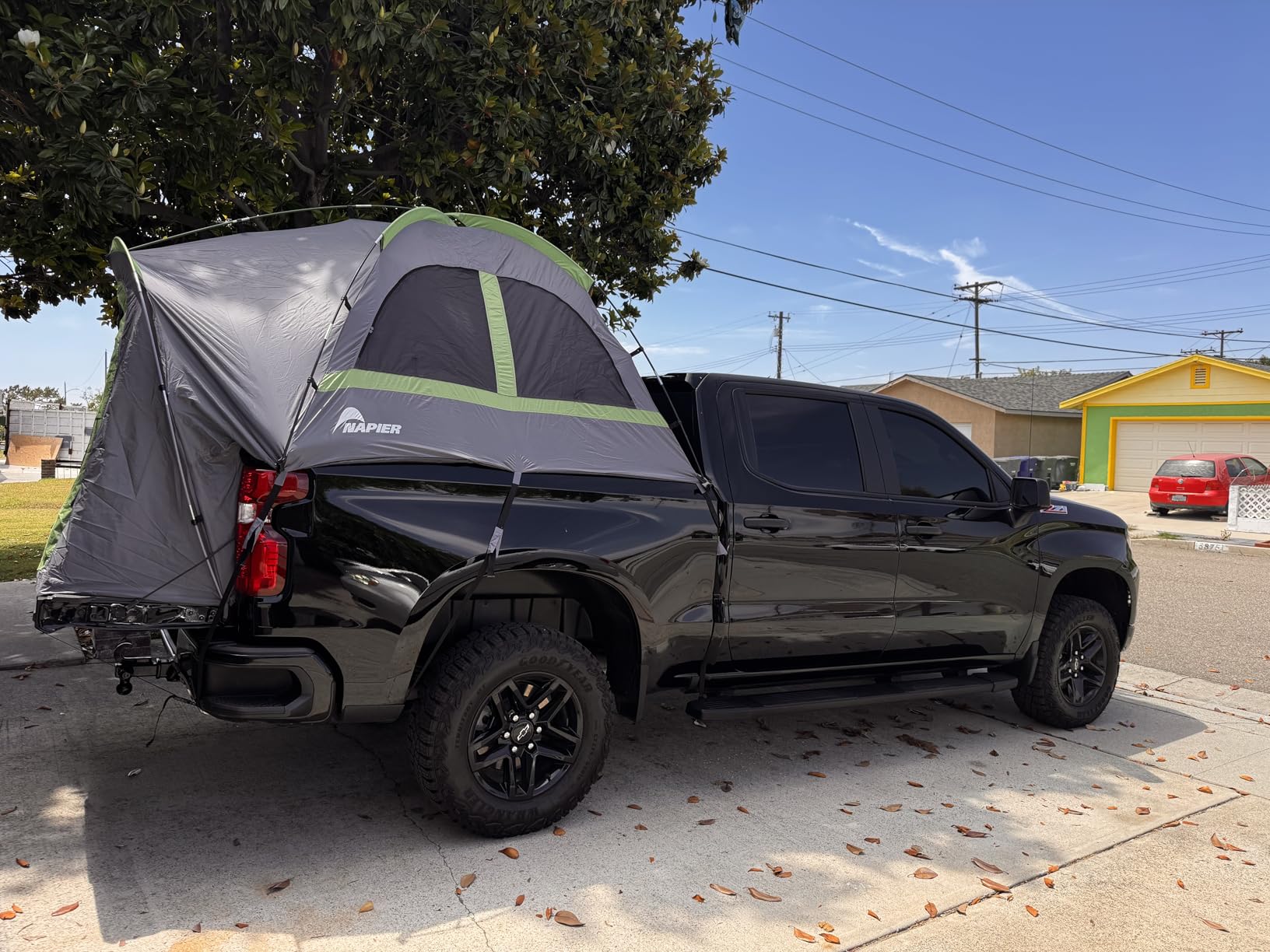 Napier Backroadz Truck Tent | Pickup Truck Bed Camping Tent | Rainfly for Water Protection | Sturdy and Spacious 2-Person Truck Tent | Easy 10-Minute Setup | Gray/Green customer photo 2