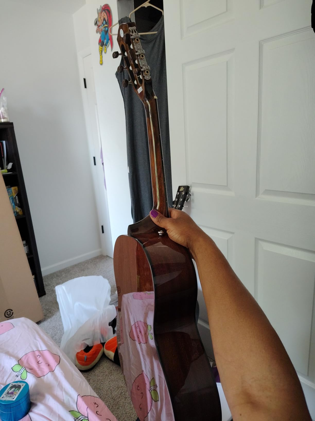 Fender CN-60S Concert Nylon String Acoustic Guitar, with 2-Year Warranty, Natural customer photo 2