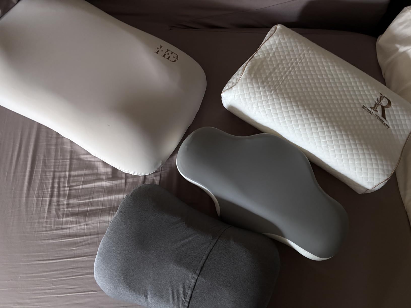 Royal Therapy Memory Foam Pillow, Queen Neck Pain Relief, Contour Cervical Pillow, for Neck and Shoulder Pain, Side, Back and Stomach Sleeper, 24x14x5 inches customer photo 2
