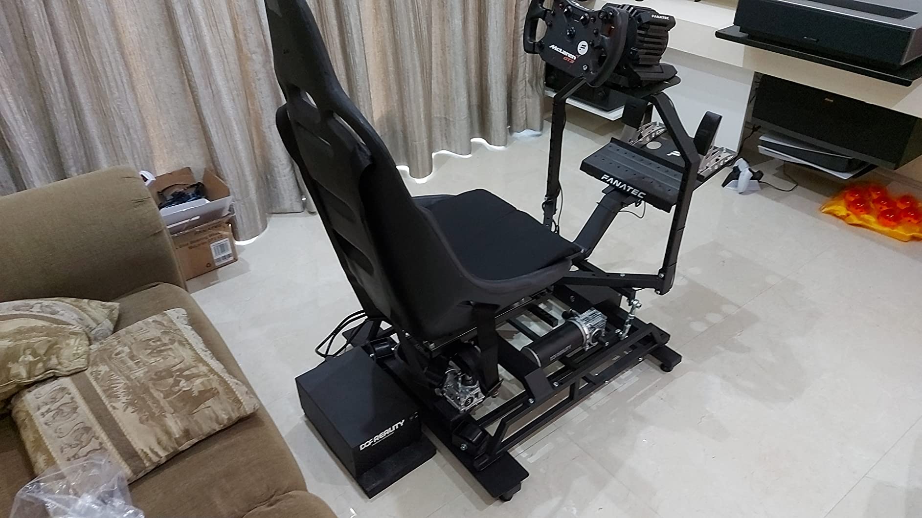 DOF Reality Motion Simulator Platform H3 (3 Movements Axis) Flight, Racing car Plane Cockpit customer photo 1