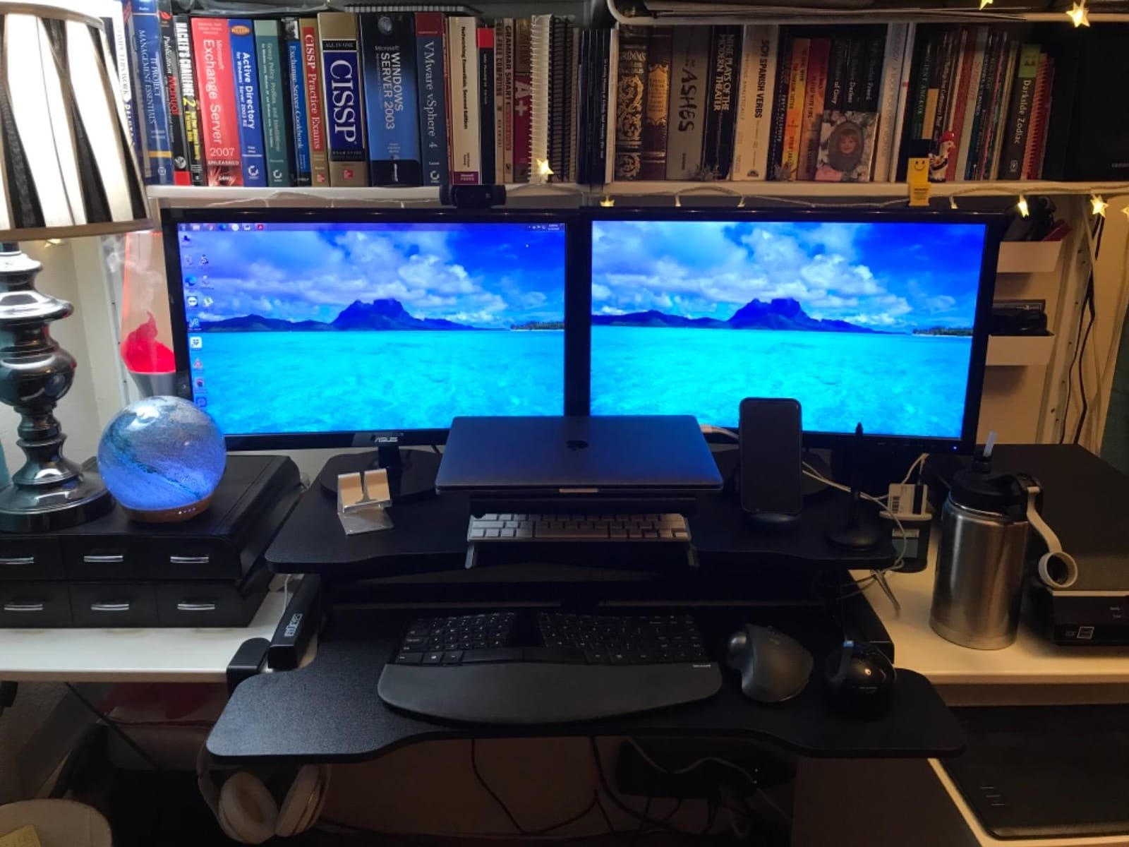 FITUEYES Height Adjustable Standing Desk 32