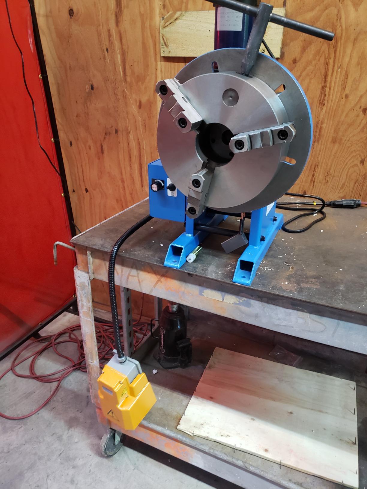 Prolinemax 10 Inch Chuck + 220-480 LBS Welding Positioner Positioning Rotary Turn Table Tilt 0-135 Welder 110V customer photo 1