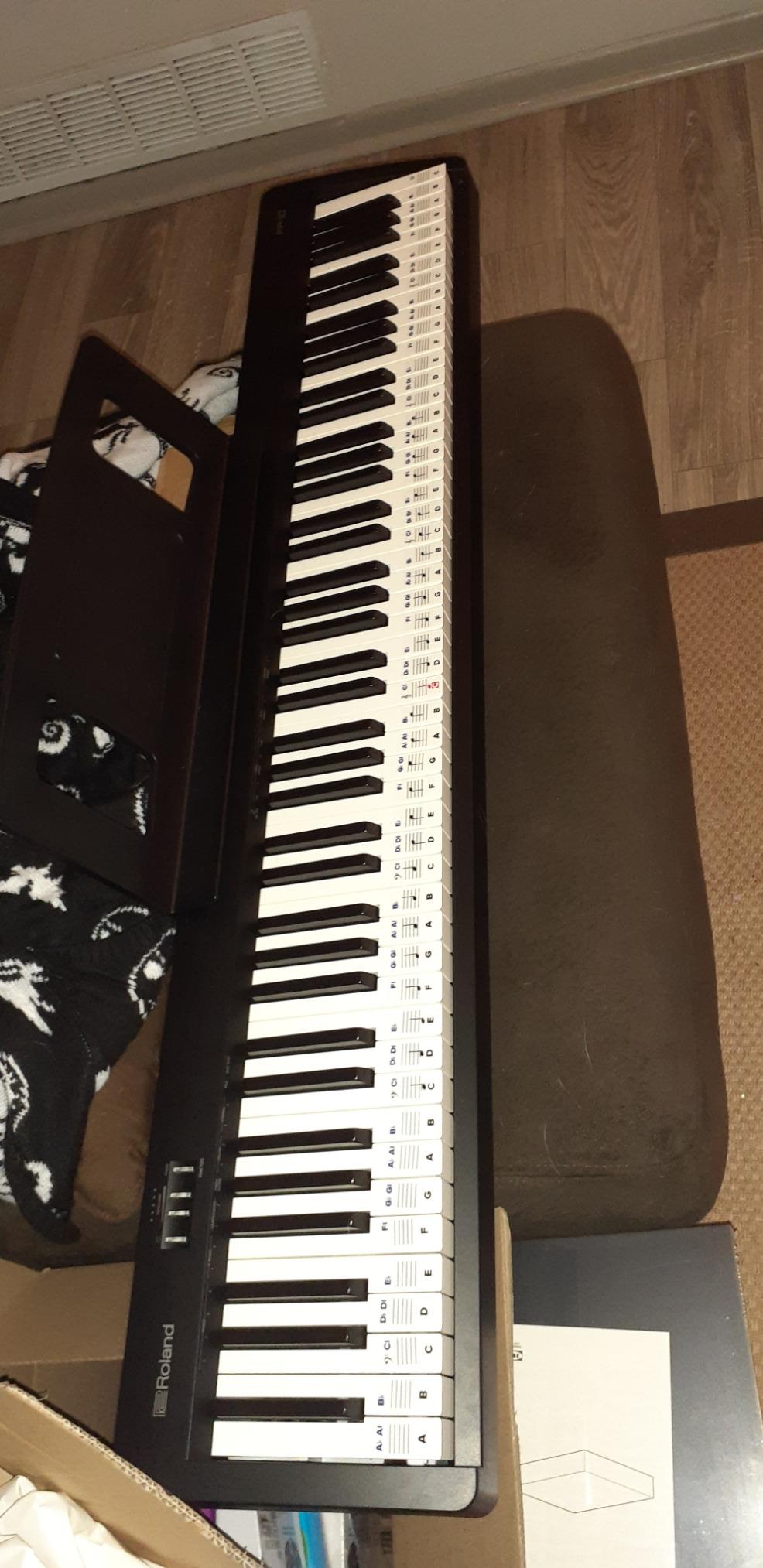 Roland FP-10 | Compact 88-Note Digital Piano | SuperNATURAL Piano Tones | Authentic Acoustic Feel Keyboard | Great for Beginners & Experienced Players | Bluetooth & MIDI Connectivity | 88-key PHA-4 keyboard with SuperNATURAL sound and Bluetooth for practice, performance and recording customer photo 1