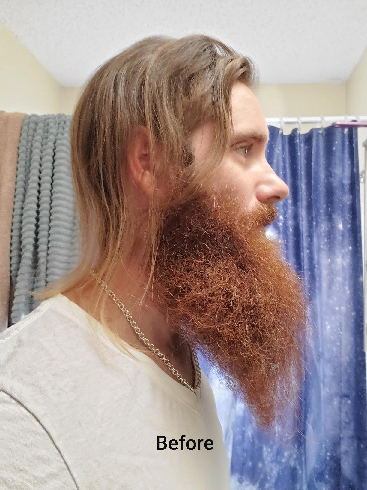 Tame The Wild Pro Beard Straightener for Men - Premium Heated Beard Brush - Anti-Scald Ionic Generator - 12 Temp Settings - LED Display - for Beards Over 2