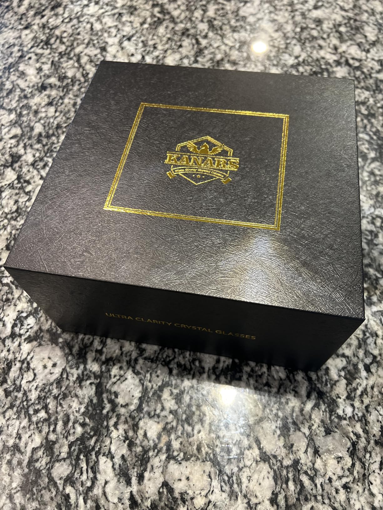 KANARS Old Fashioned Whiskey Glasses with Luxury Box - 10 Oz Rocks Barware For Scotch, Bourbon, Liquor and Cocktail Drinks - Set of 4 customer photo 1