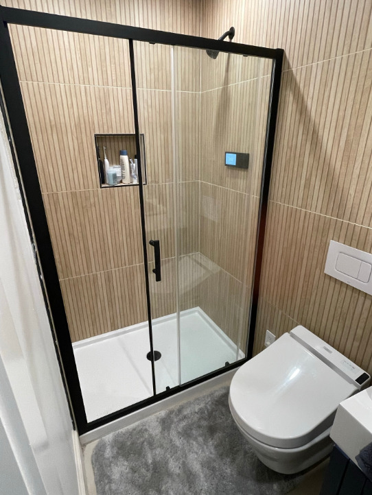 Moen Matte Black Smart Shower 4-Outlet Digital Water Controller for Thermostatic Shower Valve, TS3304BL customer photo 2