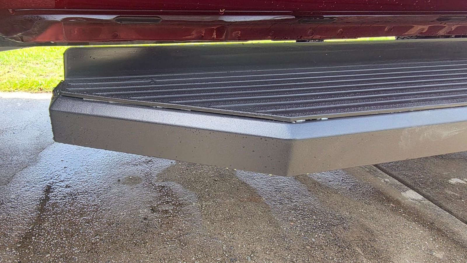 APS 6-inch (Black Stainless Steel Flat Style) Running Boards Nerf Bars Side Steps Step Rail Compatible with Ram 1500 2019-2026 Crew Cab (Will Not Fit 2018 Previous Generation Build in 19-24) customer photo 2