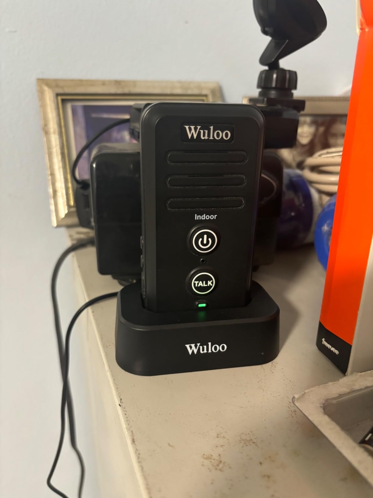 Wireless Intercom Doorbells for Home Classroom, Waterproof Electronic Doorbell Chime with 1/2 Mile Range 3 Volume Levels Rechargeable Battery customer photo 2