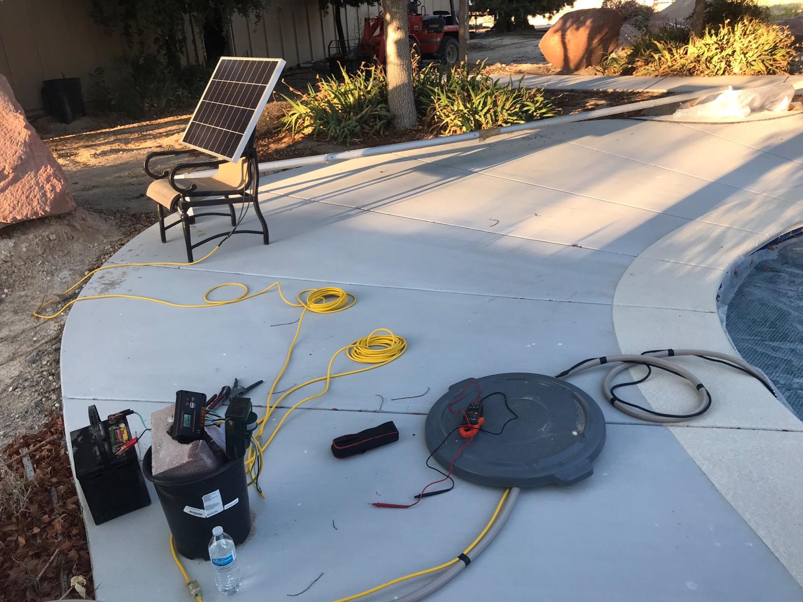 ECO-WORTHY Solar Well Pump Kit - 100W Solar Panel with 12V Deep Well Water Pump for Off-grid Living or Irrigation, Farm & Ranch customer photo 1
