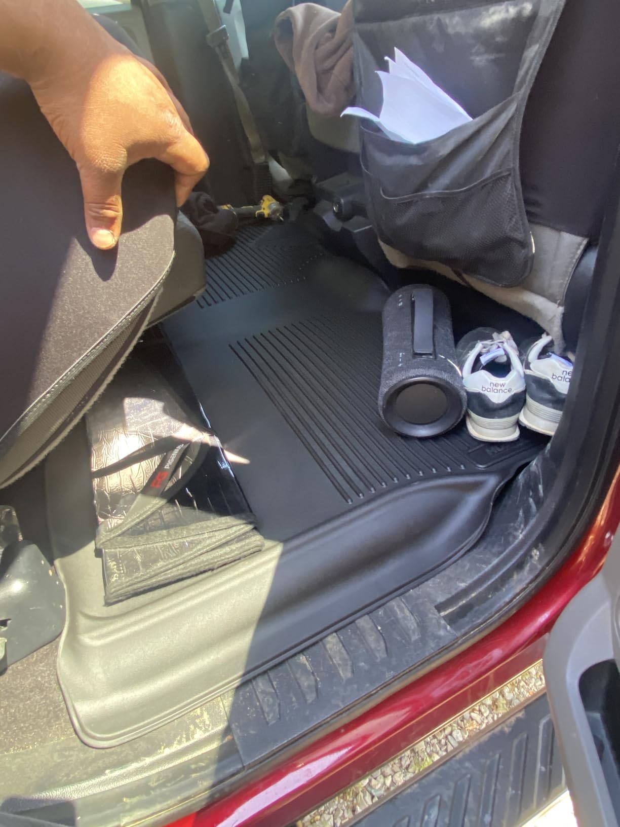 Husky Liners Weatherbeater Floor Mats | Fits 2015-2026 Ford F-150, 2022-2026 Lightning, SuperCrew (Crew Cab) | Front & 2nd Row, 3-pc Black - 94041 customer photo 1