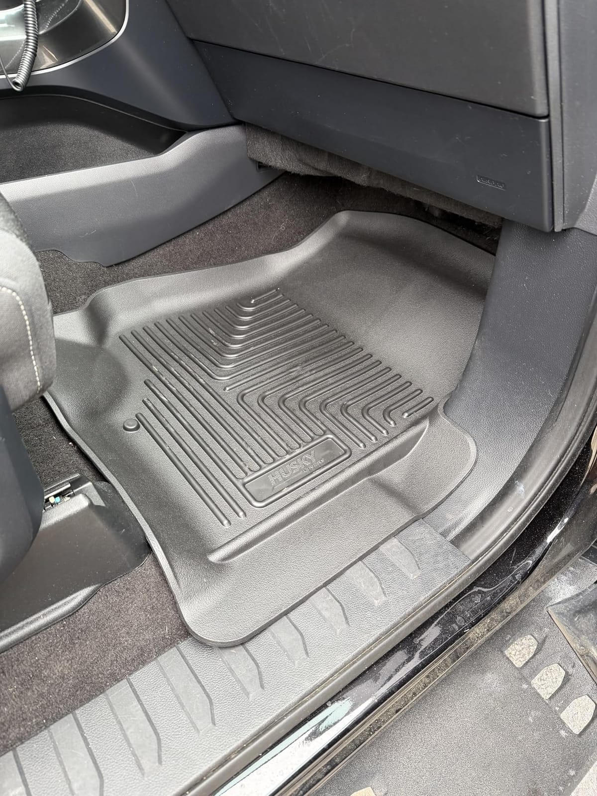 Husky Liners Weatherbeater Floor Mats | Fits 2015-2026 Ford F-150, 2022-2026 Lightning, SuperCrew (Crew Cab) | Front & 2nd Row, 3-pc Black - 94041 customer photo 2